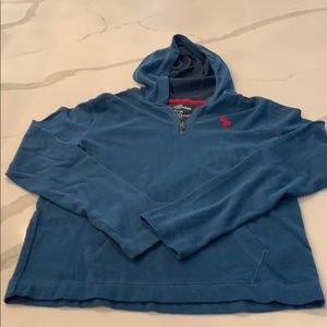 Abercrombie kids long sleeve zip T. Size 13/14